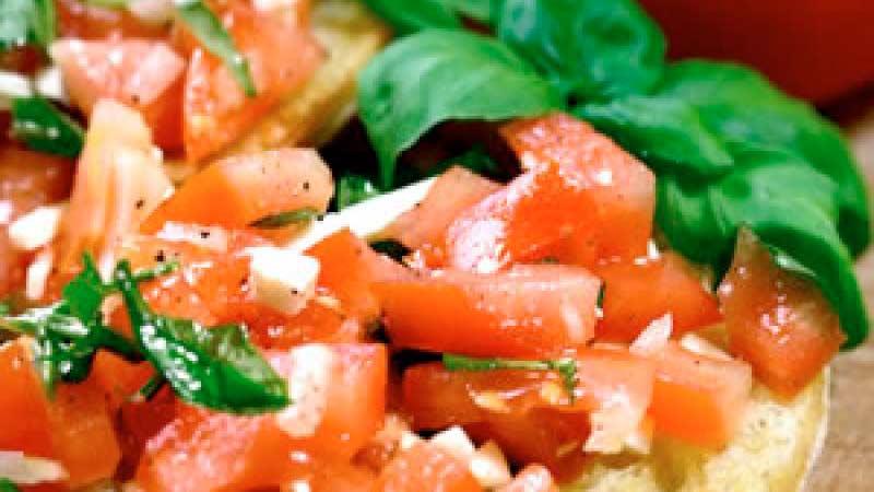 Ricetta bruschette al pomodoro