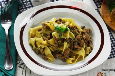 Ricetta pappardelle al cinghiale