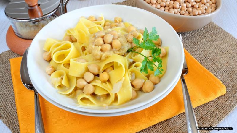 Ricetta tagliatelle ai ceci